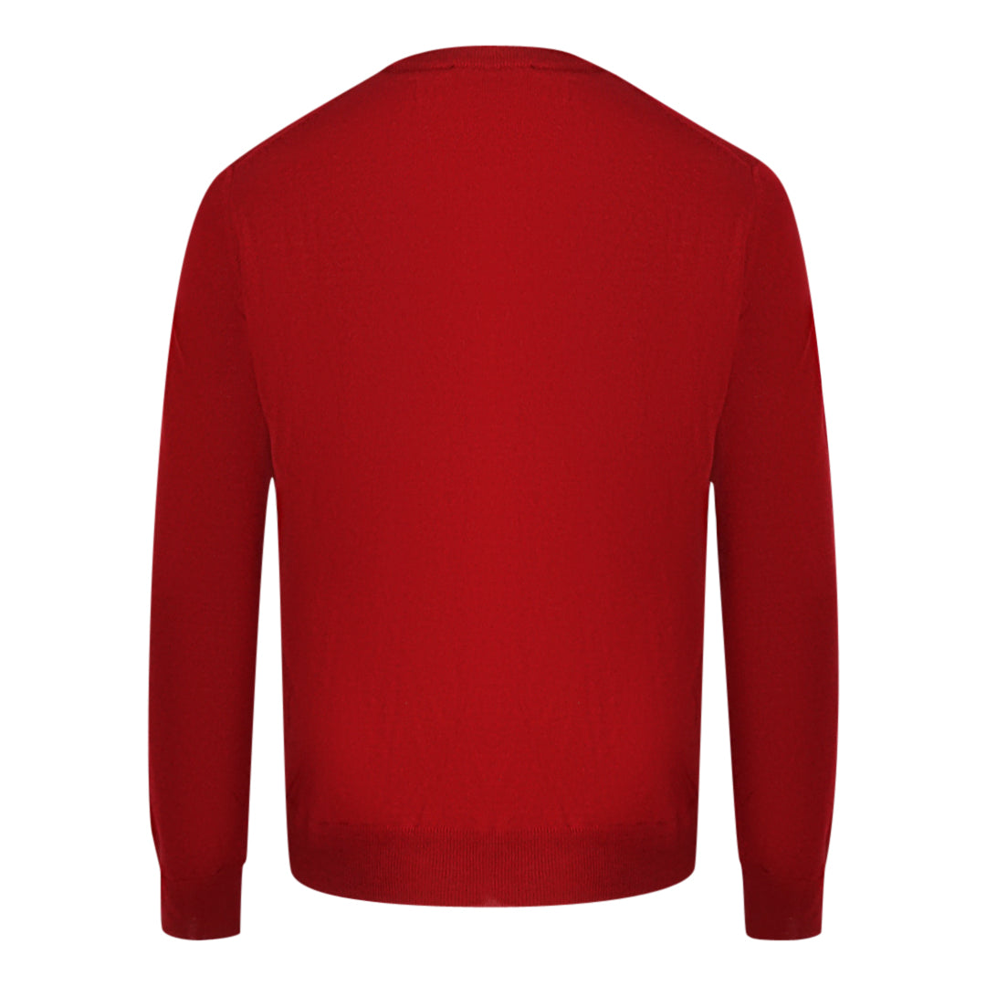 Aquascutum Mens Sweater 2046 90010701 Red