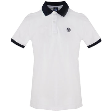 North Sails Mens 9024090101 Polo Shirt White