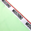 Moschino Branded Tape Legs Green Shorts XS