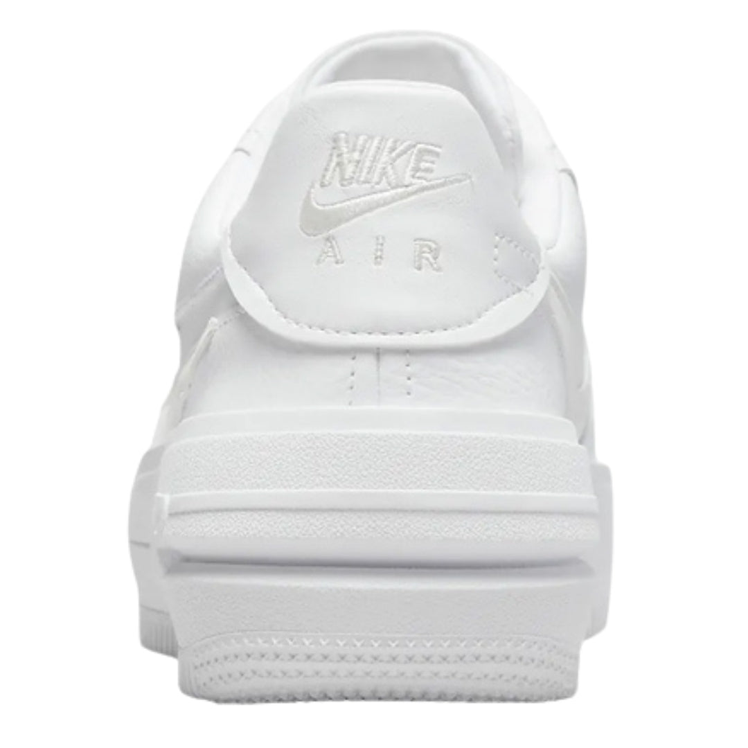 Nike Air Force 1 Platform White Trainers UK 4.5