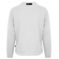 Plein Sport Large Circle Logo White Jumper S