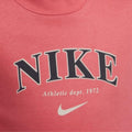 Nike Logo Youth Crewneck Pink Sweatshirt S