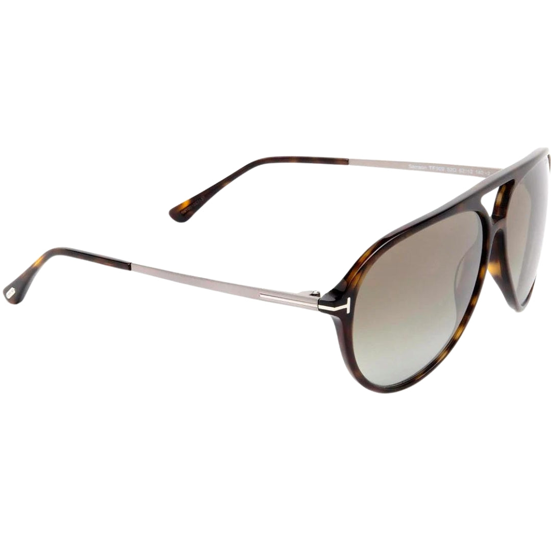 Tom Ford FT0909 52Q Samson Dark Havana Sunglasses 62/12/140