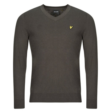 Lyle & Scott V-Neck Gunmetal Grey Pull Over Jumper S