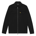 Lyle & Scott Branded Logo Jet Black Overshirt Jacket M