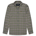 Lyle & Scott Check Flannel Argyle Teal Green Long Sleeve Shirt M