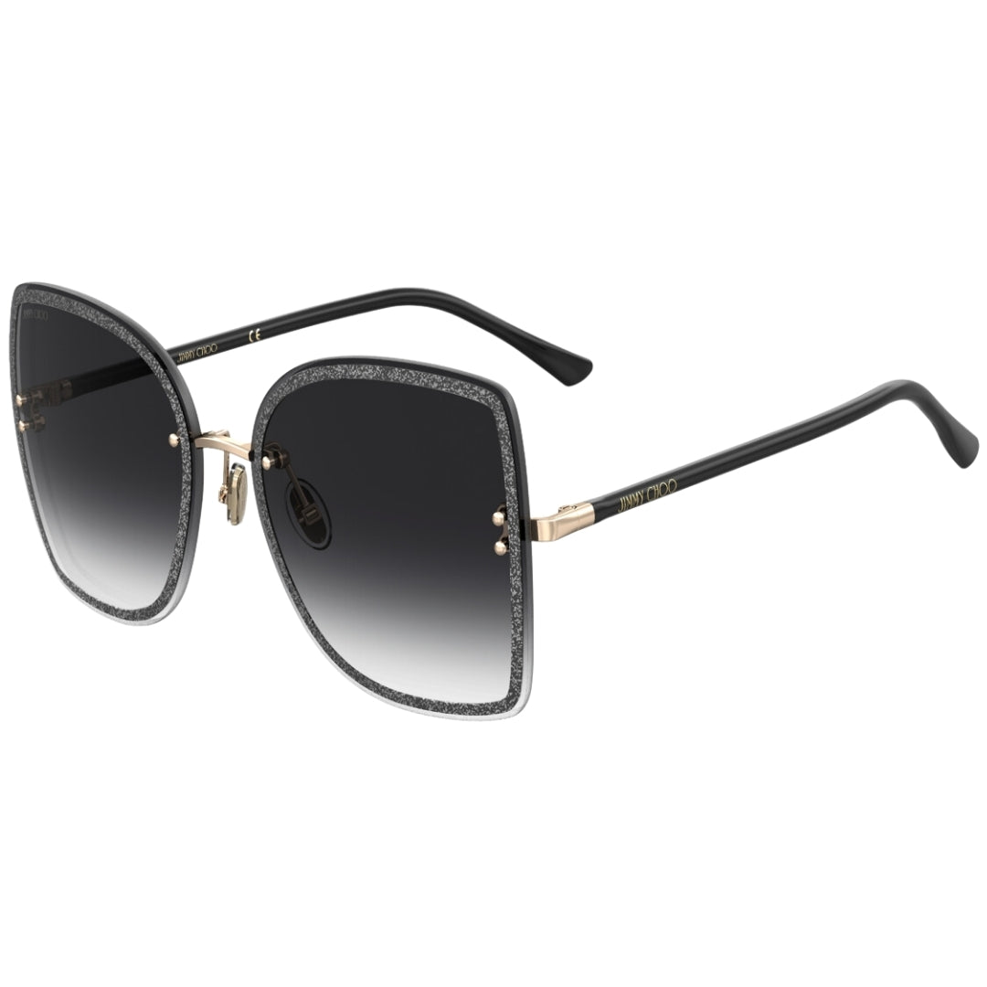 Jimmy Choo Leti 2M2 9O Black Sunglasses 62/15/145