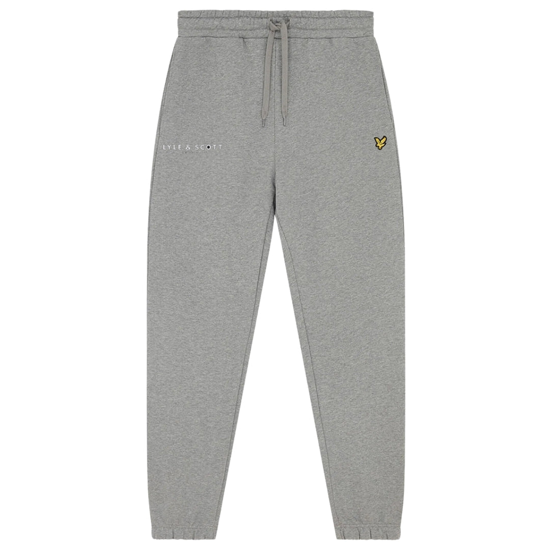 Lyle & Scott Co-ordinate Print Jet Grey Sweat Pants M