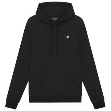 Lyle & Scott Interlock Jet Black Hoodie S