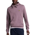 Lyle & Scott Branded Highland Mauve Purple Pull-over Hoodie M