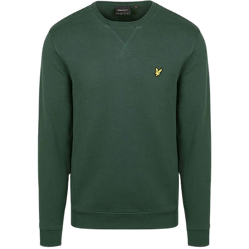 Lyle & Scott Branded Argyle Teal Green Pull-over Sweatshirt M