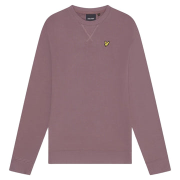 Lyle & Scott Branded Highland Mauve Purple Pull-over Sweatshirt M