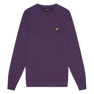 Lyle & Scott Branded Purple Pull-over Sweatshirt S