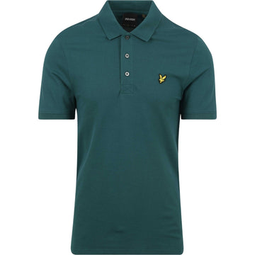 Lyle & Scott Malachite Green Plain Polo Shirt