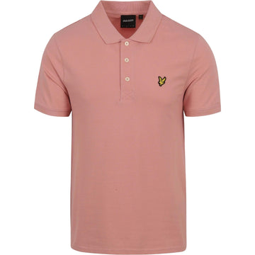 Lyle and Scott Mens Polo Shirt SP400VOG X238 Pink