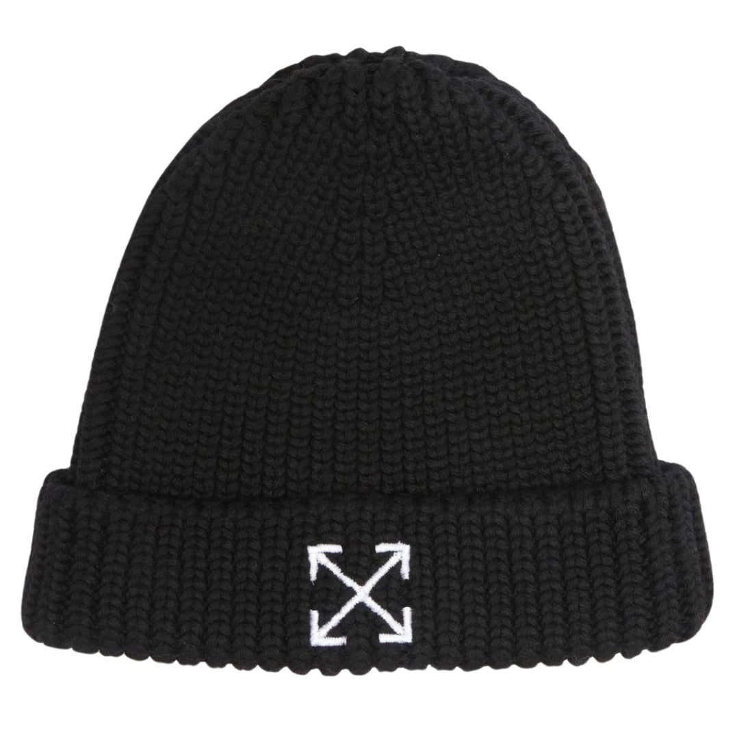 Off-White Mens OMLC022F22KNI0011002 Hat Black