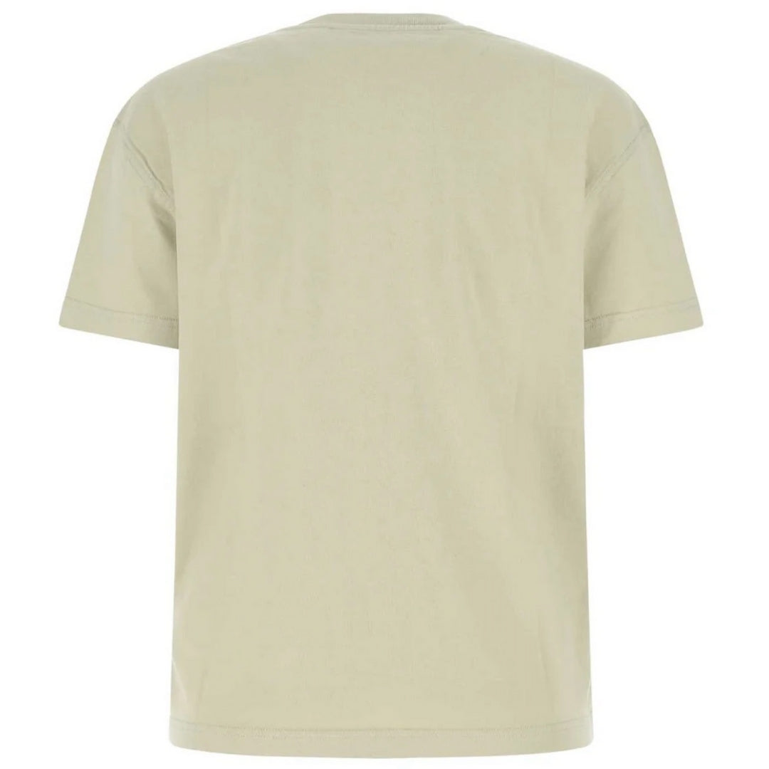 Off-White OW Logo Regular Fit Beige T-Shirt XXS