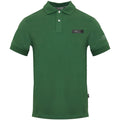 Plein Sport Slashed Sleeve Green Polo Shirt S