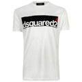 Dsquared2 Cool Fit Large Block Logo White T-Shirt XS