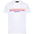 Dsquared2 Cool Fit Made With Love Logo White T-Shirt S