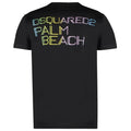 Dsquared2 Cool Fit Palm Beach Logo Black T-Shirt S