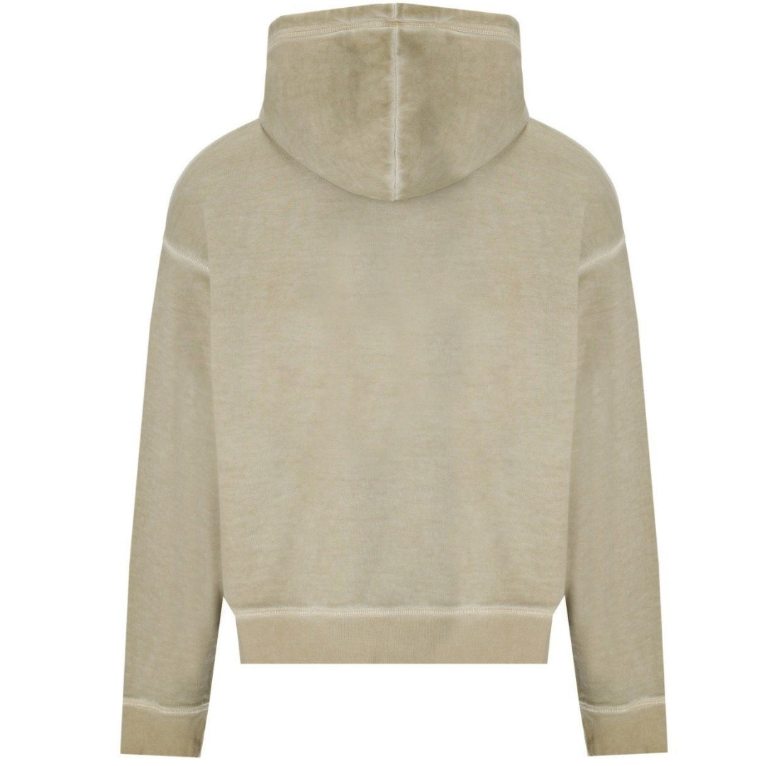 Dsquared2 Cipro Fit Small Logo Mastic Beige Hoodie  S