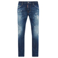 Dsquared2 Skater Jean Paint Splatter Blue Jeans  W34 / 30L