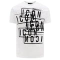 Dsquared2 Icon Stamps Logo White T-Shirt S