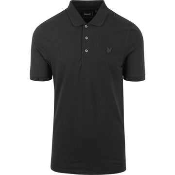 Lyle & Scott Tonal Eagle Grey Polo Shirt