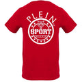 Plein Sport Circle Logo On Back Red T-Shirt S