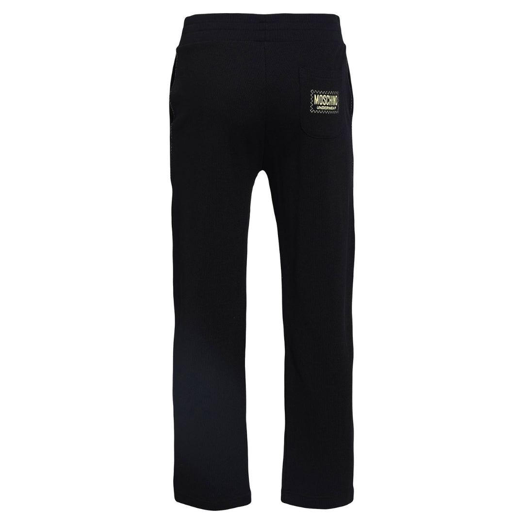 Moschino Mens A4319 8130 0555 Sweatpants Black