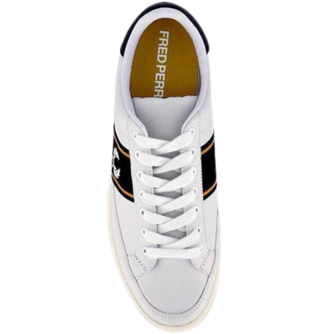 Fred Perry Mens Trainers White