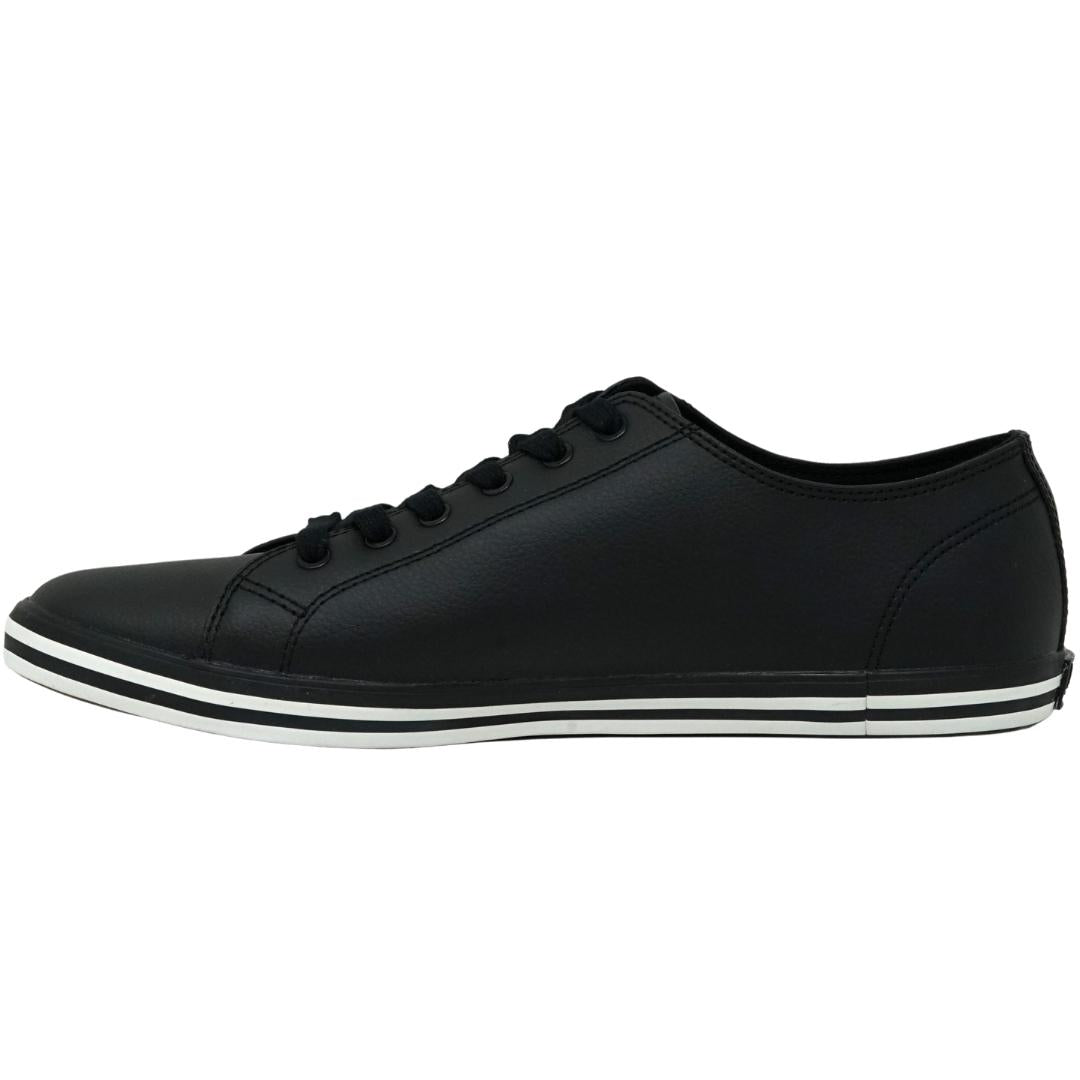 Fred Perry Kingston Leather B7163 102 Black Trainers