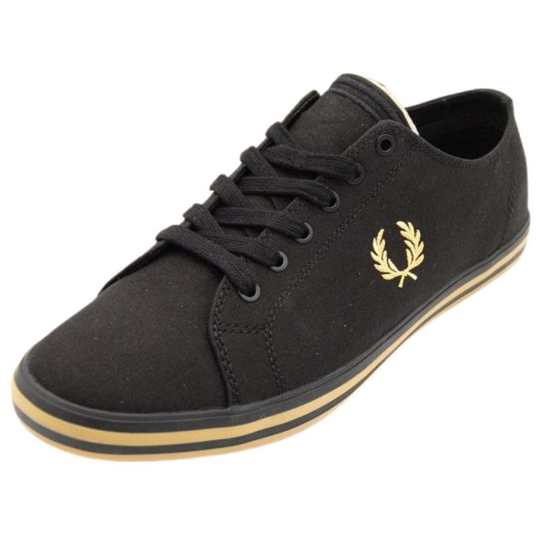 Fred Perry Mens Trainers Black