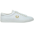 Fred Perry Spencer Leather B8288 100 White Trainers - Style Centre Wholesale