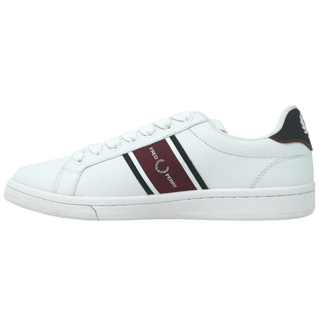 Fred Perry Mens Trainers White