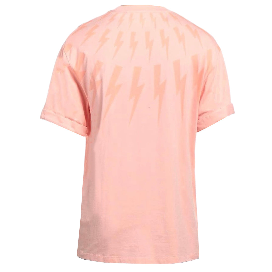 Neil Barrett Mens T Shirt Pink