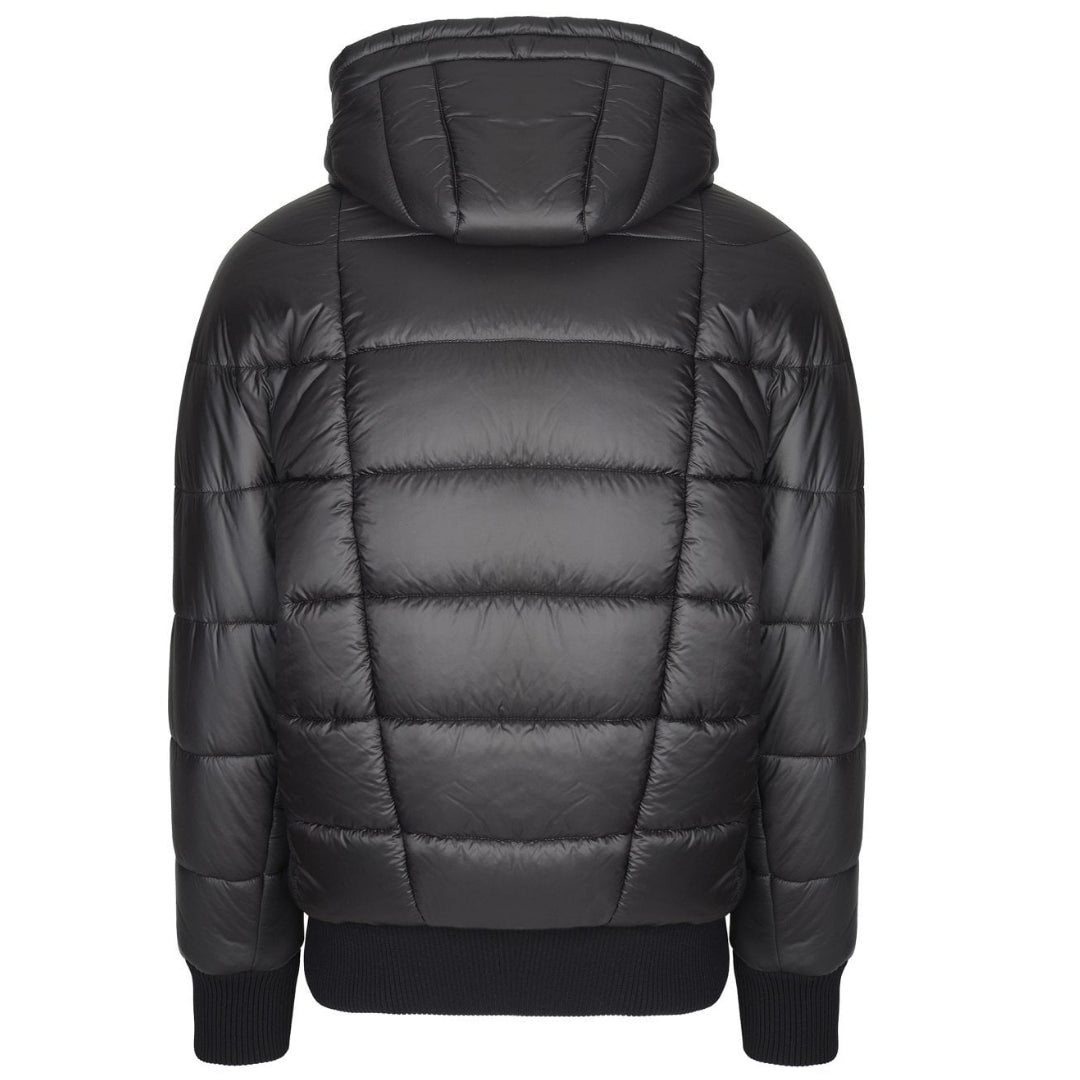 Neil Barrett Hooded Down Black Jacket - Nova Clothing