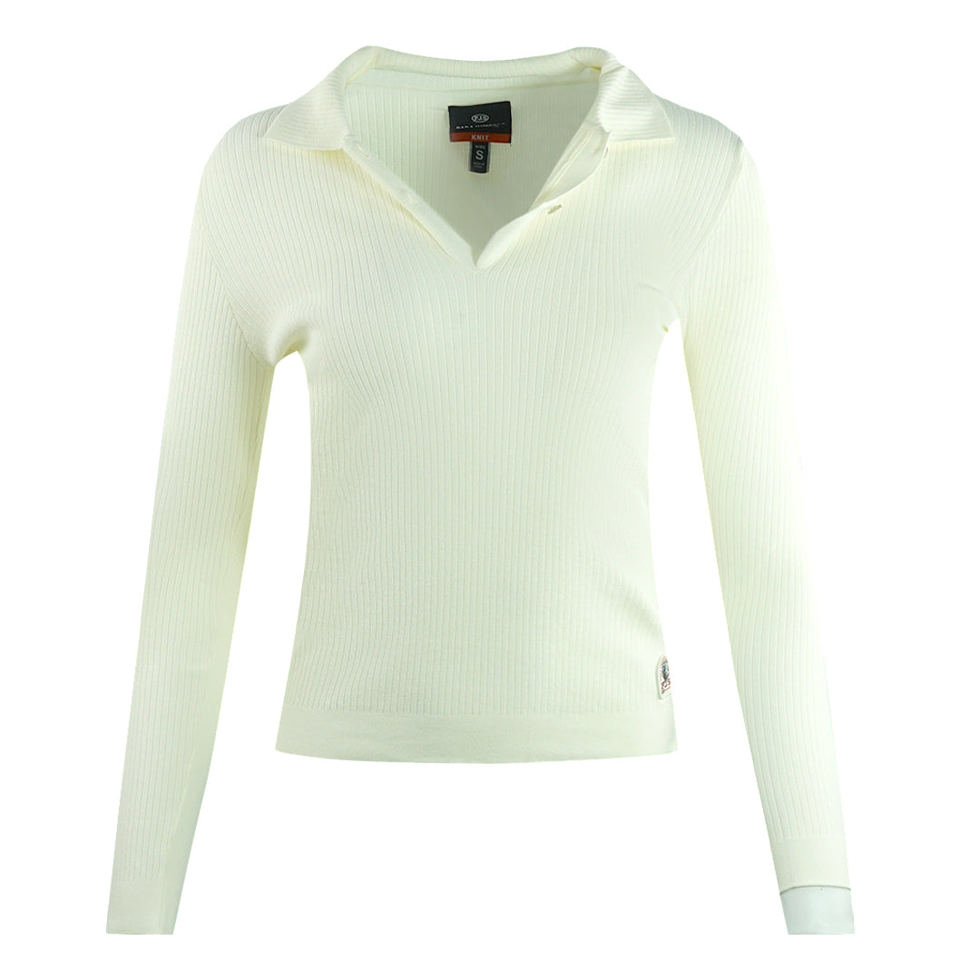 Parajumpers Womens Caris Polo Shirt Cream