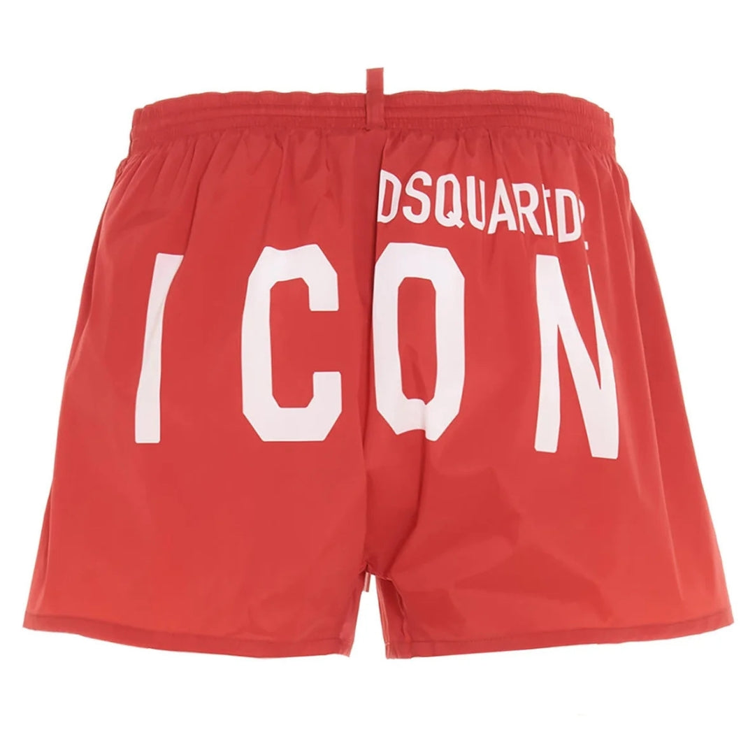 Dsquared2 Mens D7B643470.61848 Swim Shorts Red