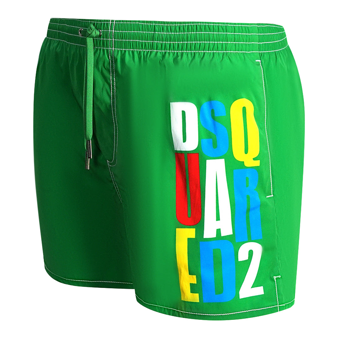 Dsquared2 Mens Swim Shorts Green