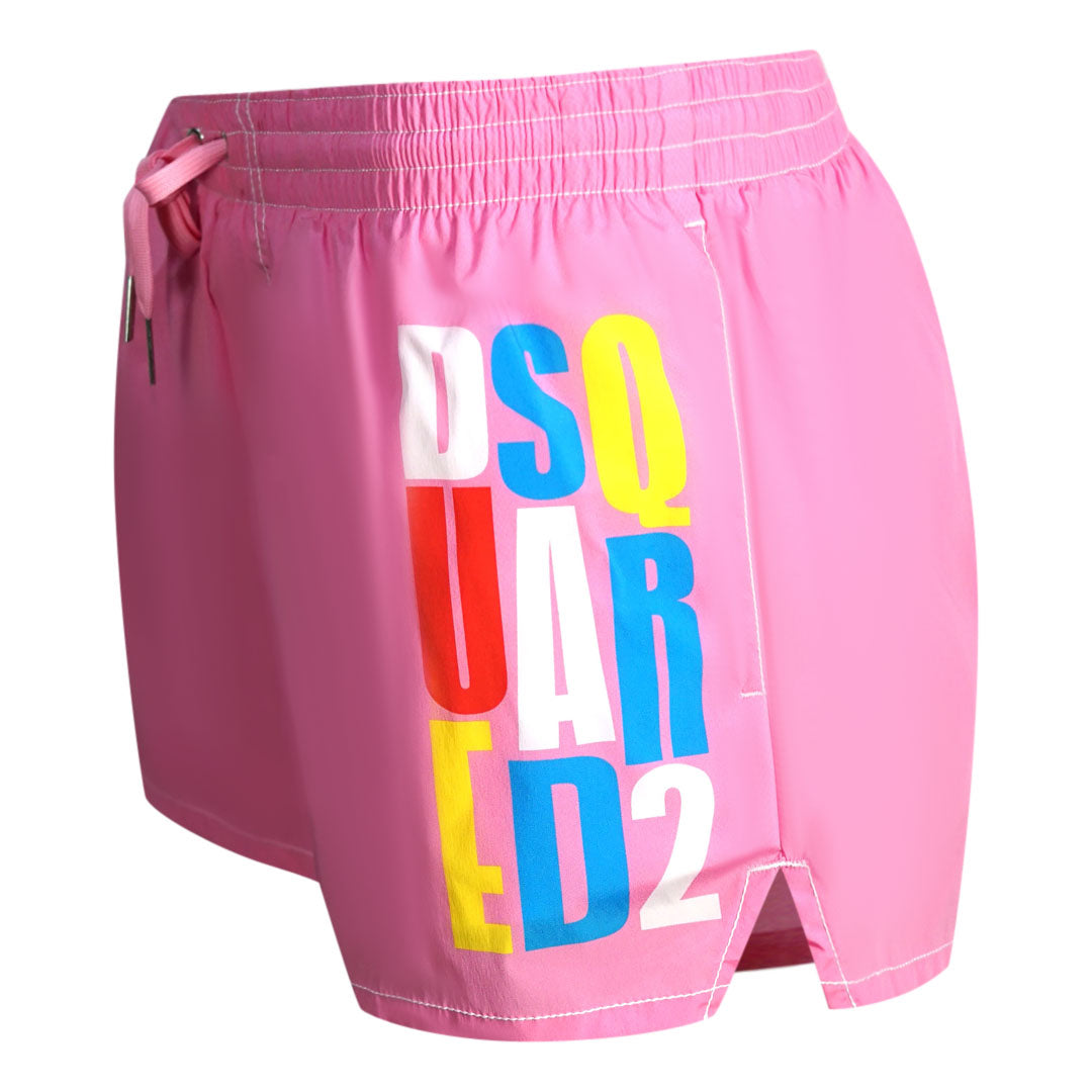 Dsquared2 Mens Swim Shorts Pink