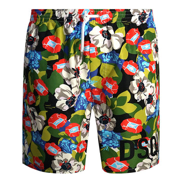 Dsquared2 Mens Swim Shorts Green