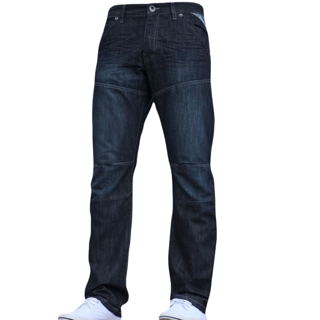 Enzo Mens Jeans Ez244Dsw Blue