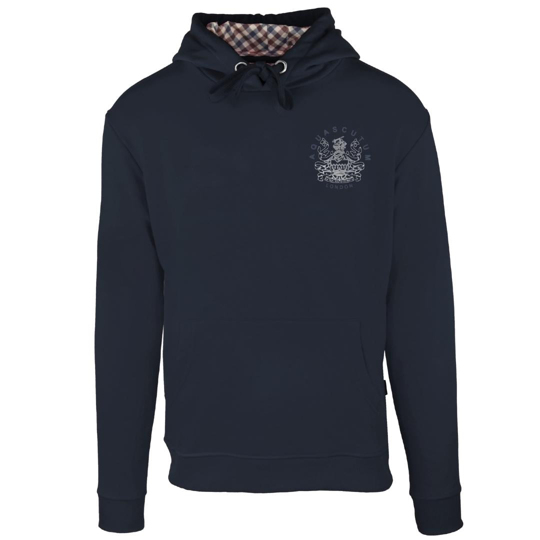 Aquascutum Mens Fc1323 85 Sweater Navy Blue