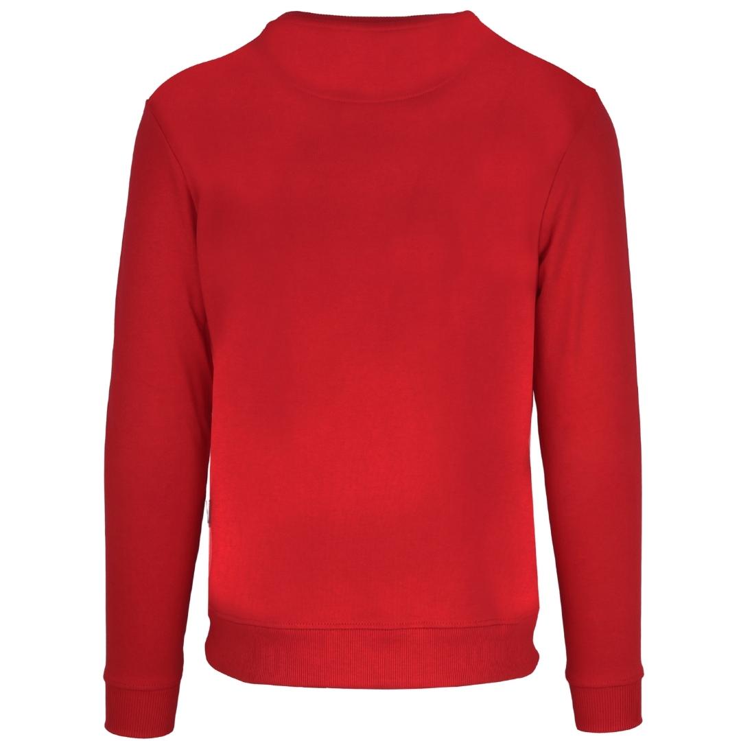 Aquascutum Mens Fgia31 52 Sweater Red