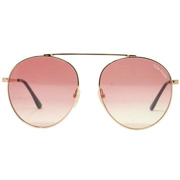 Tom Ford Womens Simone Sunglasses Gold