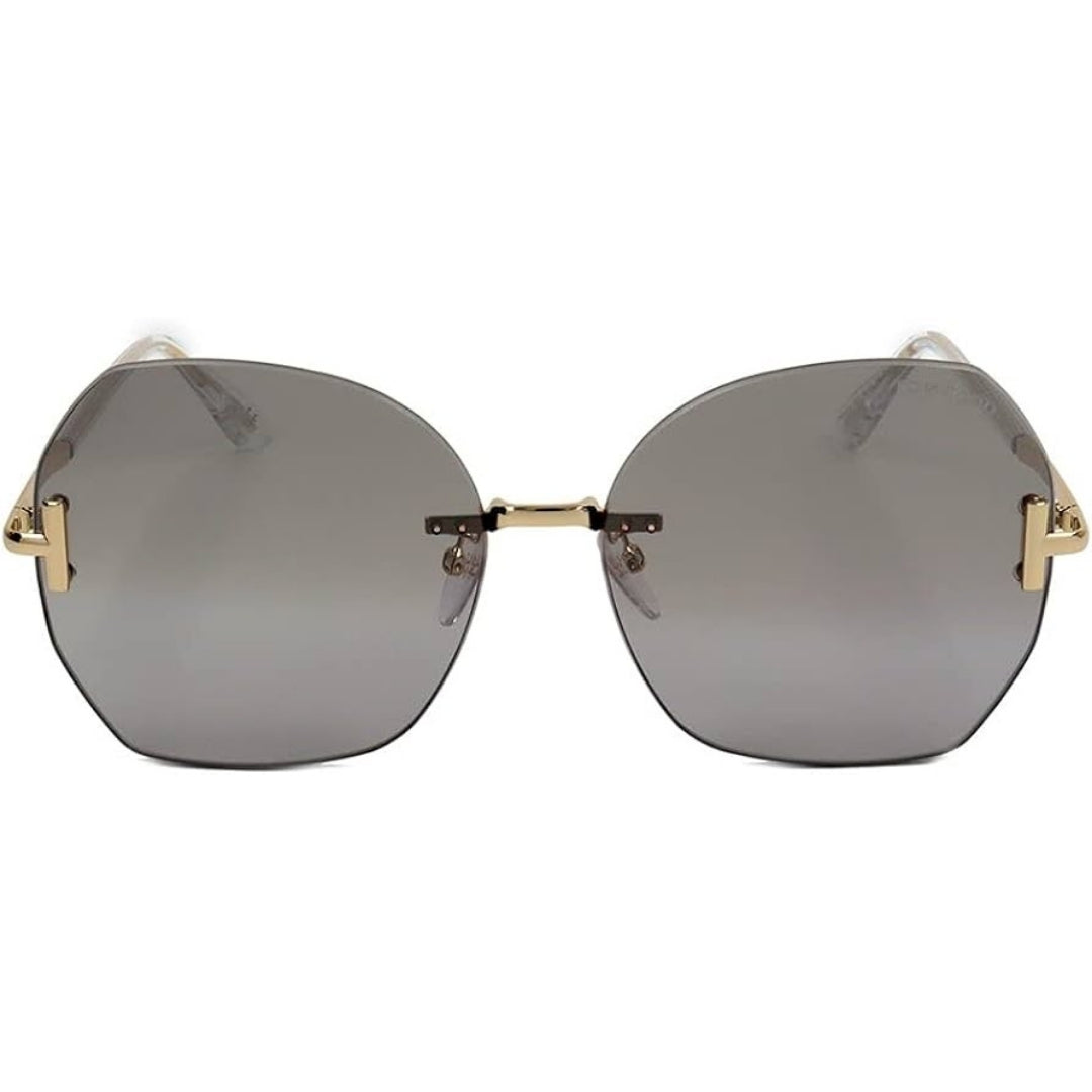 Tom Ford Mens Asian Fit Ft0810 K 32C Sunglasses Gold