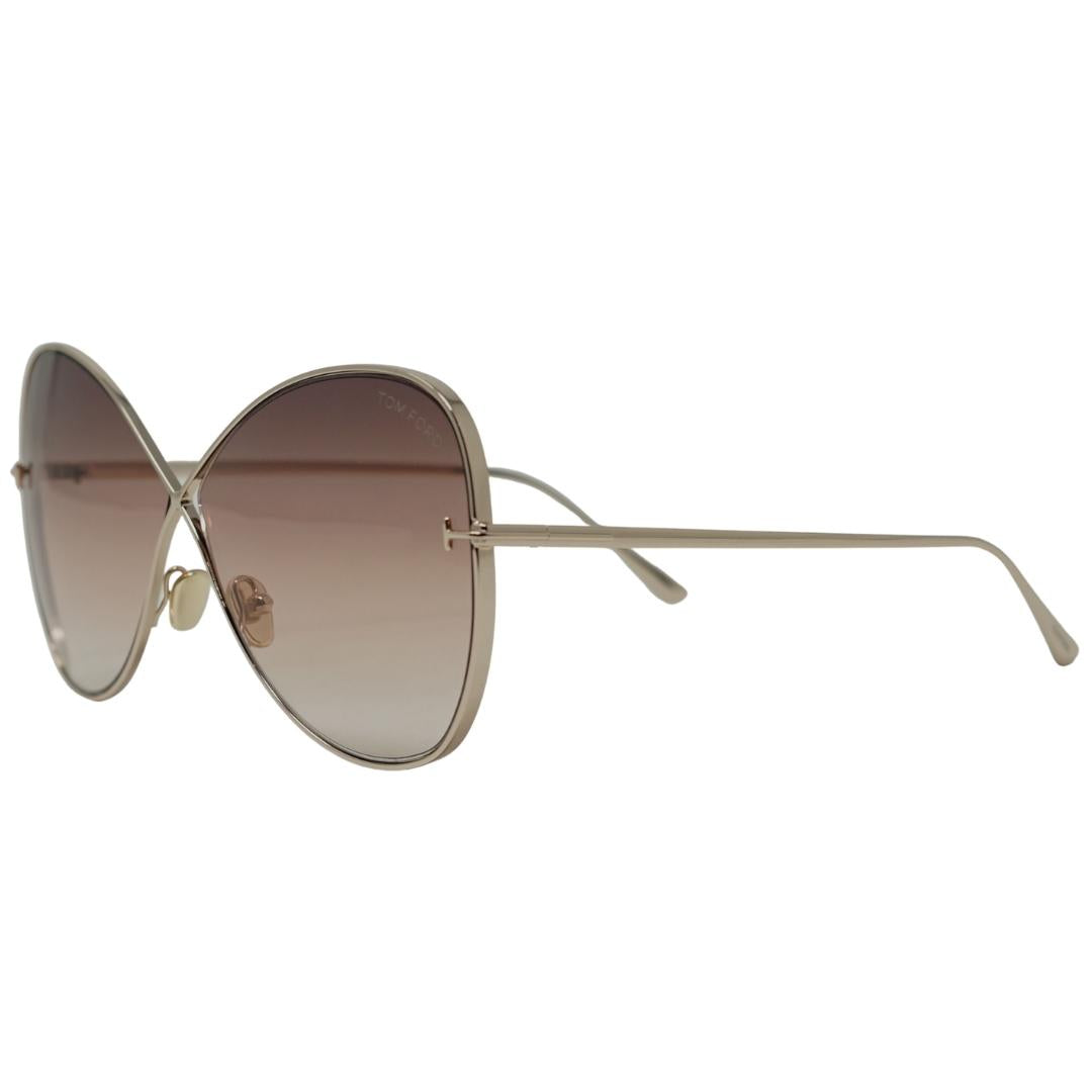 Tom Ford Ft0842 Nickie 28F Womens Sunglasses Rose Gold