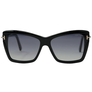 Tom Ford Ft0849 Leah 01B Womens Sunglasses Black